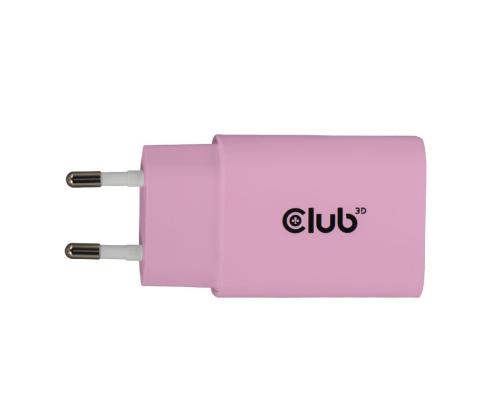 MOBILE CHARGER WALL USB-C/2PACK 30W PINK CAC-3021 CLUB3D