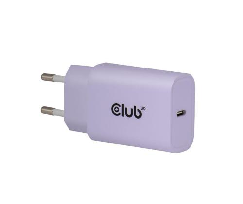 MOBILE CHARGER WALL USB-C/2PK 30W PURPLE CAC-3025 CLUB3D