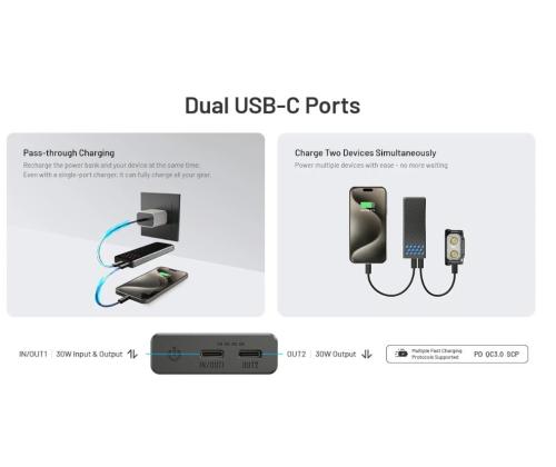 POWER BANK 10000MAH/CARBO 10000 G2 ORANGE NITECORE