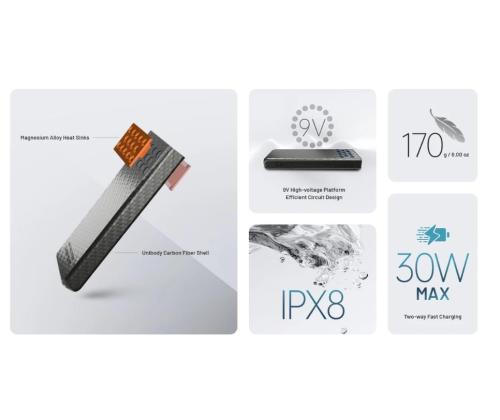 POWER BANK 10000MAH/CARBO 10000 G2 ORANGE NITECORE