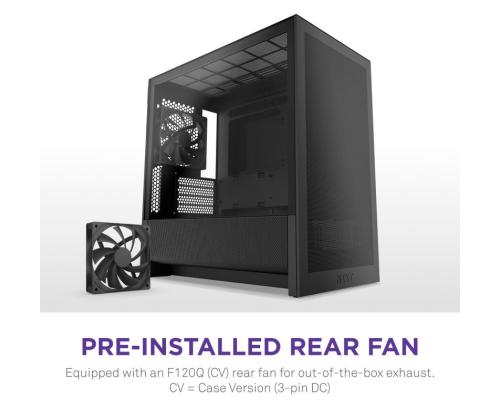Case NZXT micro ATX/Mini-ITX Black Midi Tower PC CC-H31FB-01