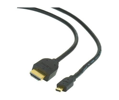 CABLE HDMI-MICRO HDMI 3M V.2.0/BLK CC-HDMID-10 GEMBIRD