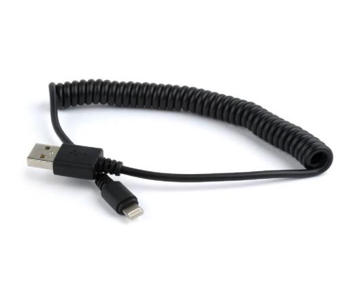CABLE LIGHTNING TO USB2 1.5M/SPIRAL CC-LMAM-1.5M GEMBIRD
