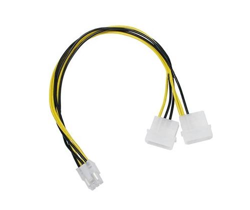 CABLE POWER ADAPTER 6PIN/2MOLEX CC-PSU-6 GEMBIRD
