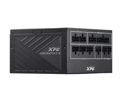 Power Supply ADATA XPG CORE REACTOR II VE 850 Watts Efficiency 80 PLUS GOLD COREREACTORIIVE850G...