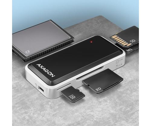 CARD READER MINI 5-SLOT/USB2.0 0.1M CRE-X1 AXAGON