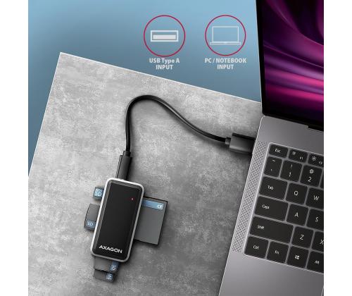CARD READER MINI 5-SLOT/USB2.0 0.1M CRE-X1 AXAGON