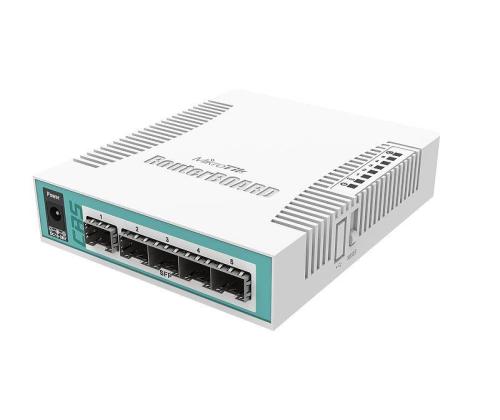 NET ROUTER/SWITCH 5PORT SFP/CRS106-1C-5S MIKROTIK