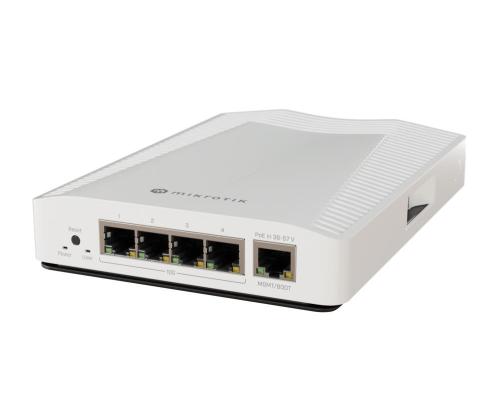 Switch MIKROTIK 1x10Base-T / 100Base-TX / 1000Base-T 4x10GbE PoE ports 1 CRS304-4XG-IN