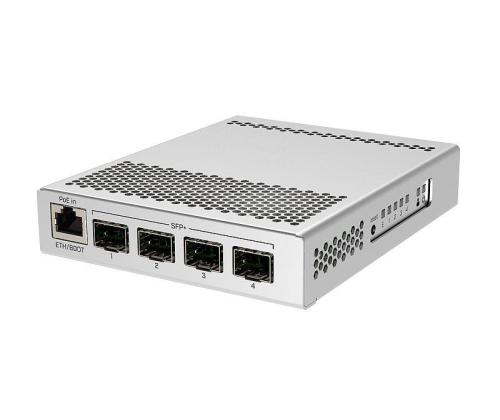 Switch MIKROTIK 1x10Base-T / 100Base-TX / 1000Base-T 4xSFP+ PoE ports 1 CRS305-1G-4S+IN