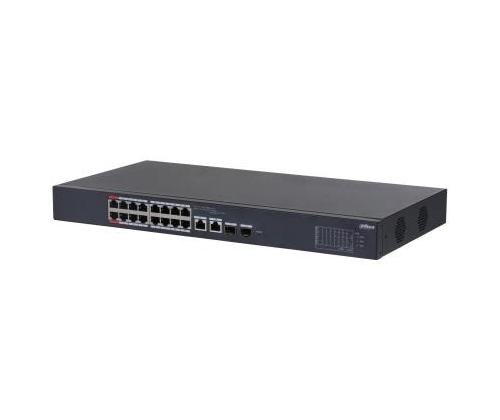 Switch DAHUA Type L2 Desktop/pedestal Rack PoE ports 16 CS4218-16ET-135