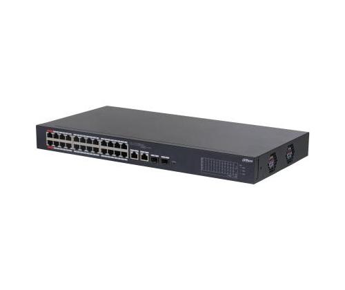 Switch DAHUA CS4226-24ET-240 Desktop/pedestal Rack 1U 24x10Base-T / 100Base-TX 2x10/100/1000BASE...