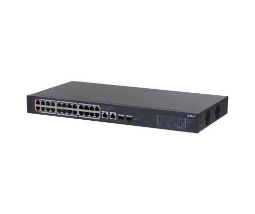 Switch DAHUA CS4228-24GT-240 Desktop/pedestal Rack 2xSFP 26xRJ45 240 Watts CS4228-24GT-240