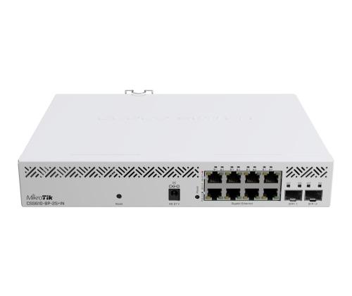 Switch MIKROTIK 8x10Base-T / 100Base-TX / 1000Base-T 2xSFP+ CSS610-8P-2S+IN