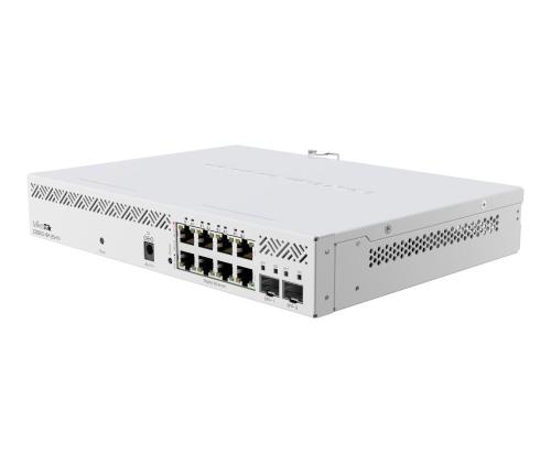Switch MIKROTIK 8x10Base-T / 100Base-TX / 1000Base-T 2xSFP+ CSS610-8P-2S+IN