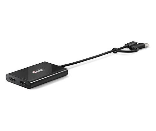 I/O ADAPTER USB-C TO HDMI/DUAL CSV-1475 CLUB3D