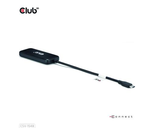 I/O HUB USB-C 4PORT/CSV-1548 CLUB3D