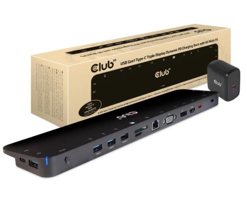 NB ACC DOCKING STATION/USB-C 65W CSV-1564W65 CLUB3D