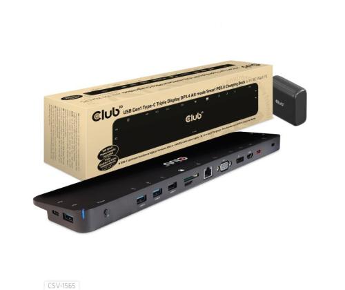 NB ACC DOCKING STATION/USB-C 100W CSV-1565 CLUB3D