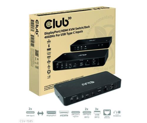 NB ACC DOCKING STATION/USB-C 120W CSV-1585 CLUB3D