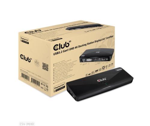 NB ACC DOCKING STATION/USB CSV-3103D CLUB3D