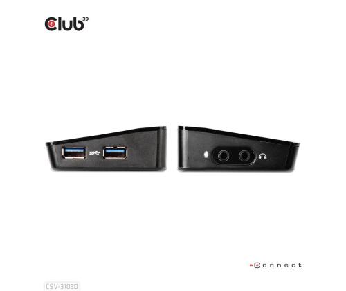 NB ACC DOCKING STATION/USB CSV-3103D CLUB3D