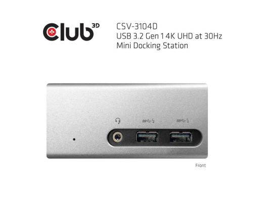 NB ACC DOCKING STATION/USB CSV-3104D CLUB3D