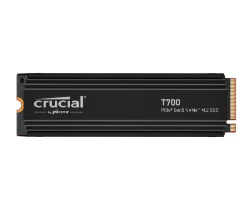 SSD CRUCIAL T700 1TB M.2 PCIe Gen5 NVMe TLC Write speed 9500 MBytes/sec Read speed 11700 MBytes...