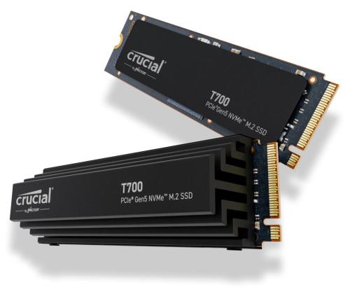 SSD CRUCIAL T700 2TB M.2 PCIe Gen5 NVMe TLC Write speed 11800 MBytes/sec Read speed 12400 MBytes...