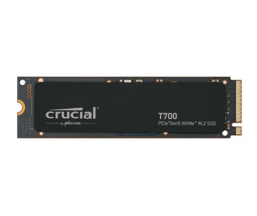 SSD CRUCIAL T700 4TB M.2 PCIe Gen5 NVMe TLC Write speed 11800 MBytes/sec Read speed 12400 MBytes...