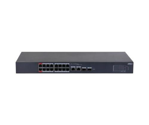 Switch DAHUA CS4218-16ET-240 Type L2 Desktop/pedestal 16x10Base-T / 100Base-TX PoE ports 16 DH...