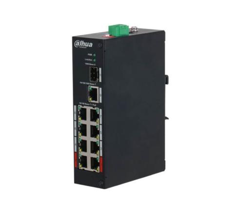 Switch DAHUA PFS3110-8ET-96-V2 PoE ports 8 96 Watts DH-PFS3110-8ET-96-V2
