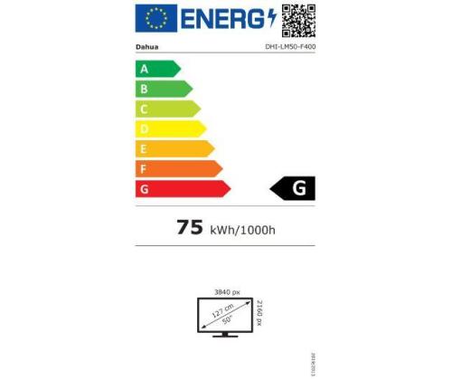 DISPLAY LCD 50"/DHI-LM50-F400 DAHUA