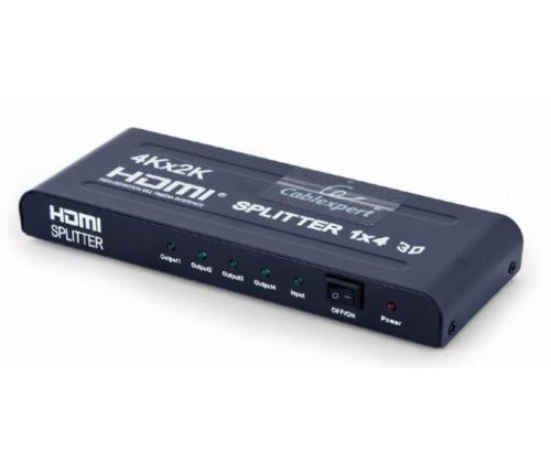 CABLE HDMI SPLITTER 4PORTS/DSP-4PH4-02 GEMBIRD