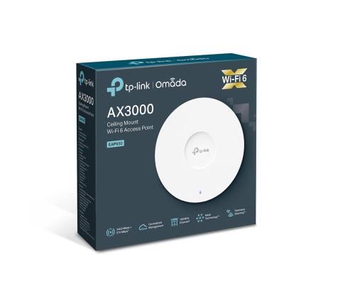 Access Point TP-LINK Omada 2976 Mbps IEEE 802.11a/b/g IEEE 802.11n IEEE 802.11ac IEEE 802.11ax...