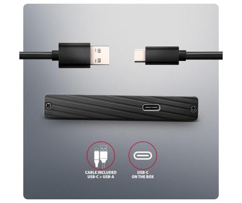 HDD ACC ENCLOSURE 2.5"/USB3.2 EE25-XA6C AXAGON