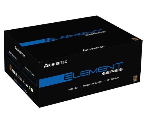 Power Supply CHIEFTEC 600 Watts Efficiency 80 PLUS BRONZE PFC Active ELP-600S