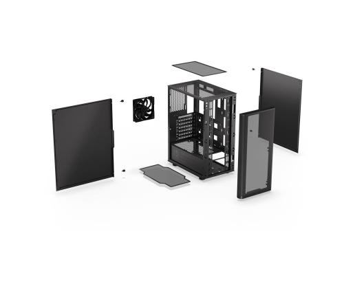 CASE MIDITOWER ATX W/O PSU/VENT/200 SOLID EY2A001 ENDORFY