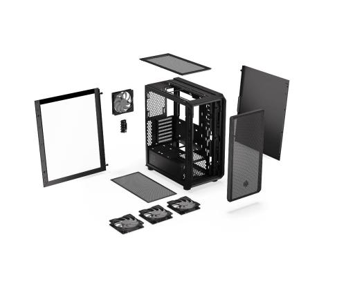 CASE MIDITOWER ATX W/O PSU/ARX 500 ARGB EY2A011 ENDORFY