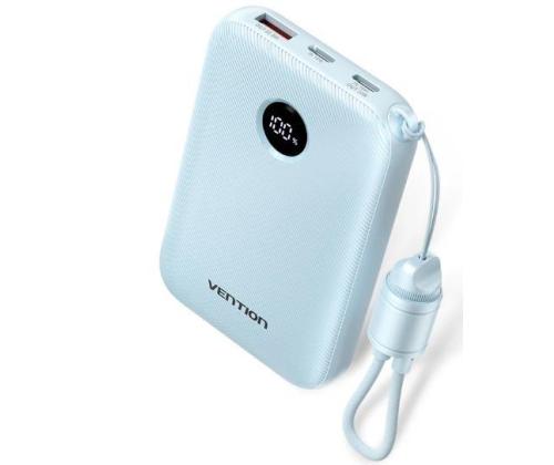 POWER BANK USB 10000MAH 22.5W/BLACK FKAB0-C VENTION