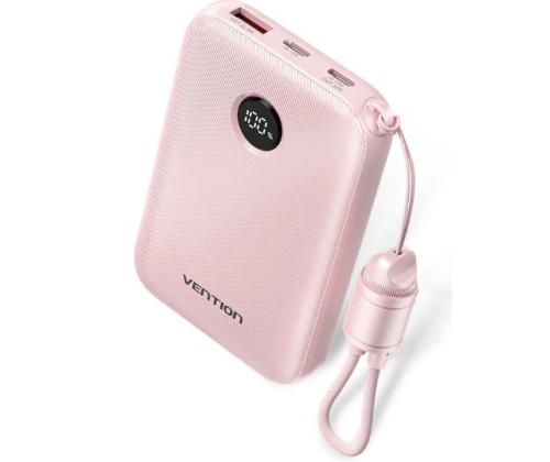 POWER BANK USB 10000MAH 22.5W/PINK FKAP0-C VENTION