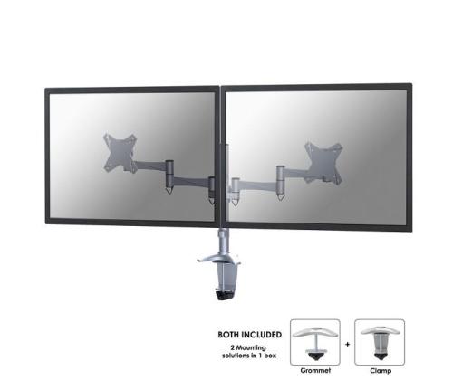 TV SET ACC DESK MOUNT 10-24"/FPMA-D1330DSILVER NEOMOUNTS