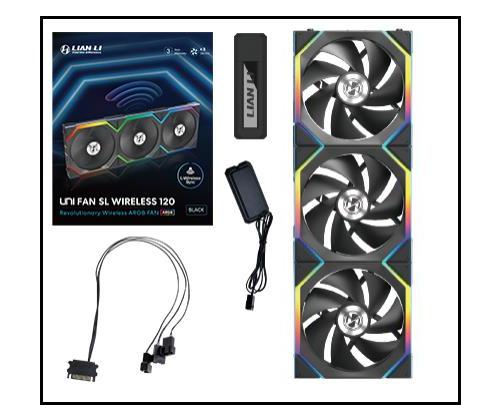 CASE FAN 120MM/G99.12SL1W3B.00 LIAN LI