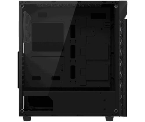 Case GIGABYTE C200 GLASS MidiTower Not included ATX MicroATX MiniITX Colour Black GB-C200G