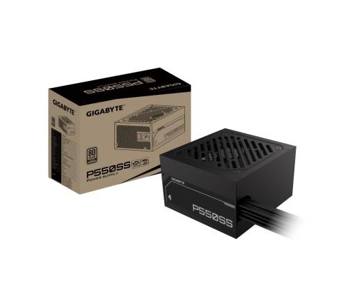 Power Supply GIGABYTE 550 Watts Efficiency 80 PLUS SILVER PFC Active MTBF 100000 hours GP-P550SS