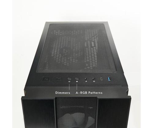 Case CHIEFTEC GS-02B-OP MidiTower Not included ATX MicroATX MiniITX Colour Black GS-02B-OP