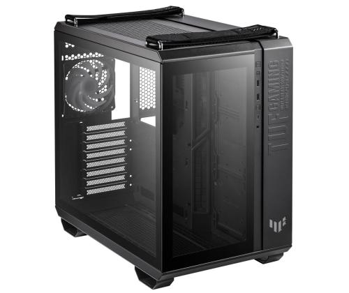 Case ASUS GT502 PLUS MidiTower Not included ATX MicroATX MiniITX Colour Black GT502PLUS/BLK/TG...
