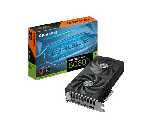 Graphics Card GIGABYTE NVIDIA GeForce RTX 5060 Ti 8 GB GDDR7 128 bit PCIE 5.0 16x Dual Slot...