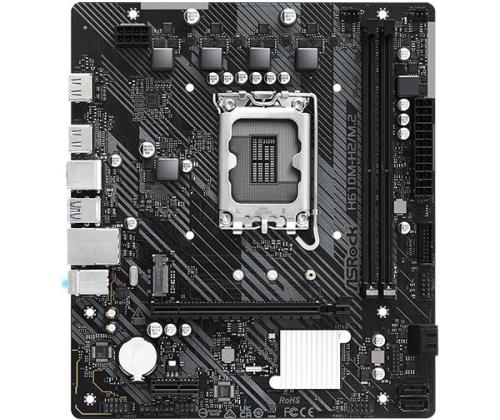 Mainboard ASROCK Intel H610 LGA1700 Micro-ATX Memory DDR4 Memory slots 2 1xPCI-Express 3.0 1x...