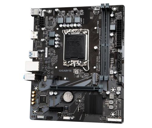 Mainboard GIGABYTE Intel H610 LGA1700 Micro-ATX Memory DDR4 Memory slots 2 1xPCI-Express 3.0 1x...